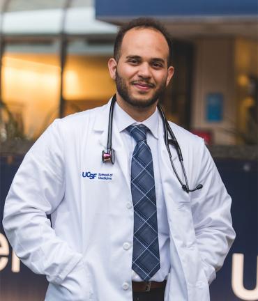 UCSF medical student Youssef Sibih