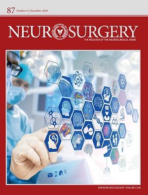 Neurosurgery cover December 2020